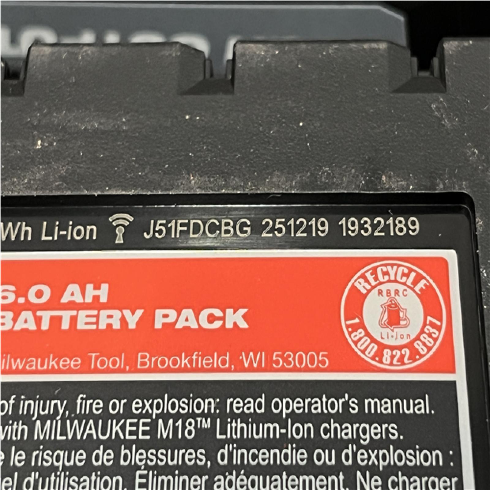 AS-IS Milwaukee 18-Volt Lithium-Ion High Output Starter Kit