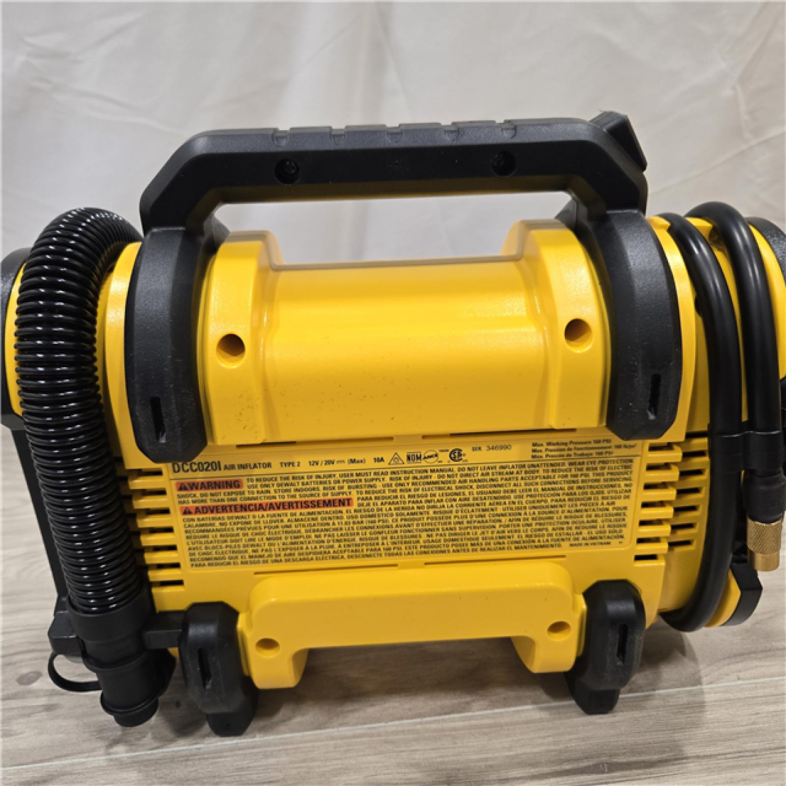 AS-IS DEWALT  20V MAX Inflator (Tool Only)