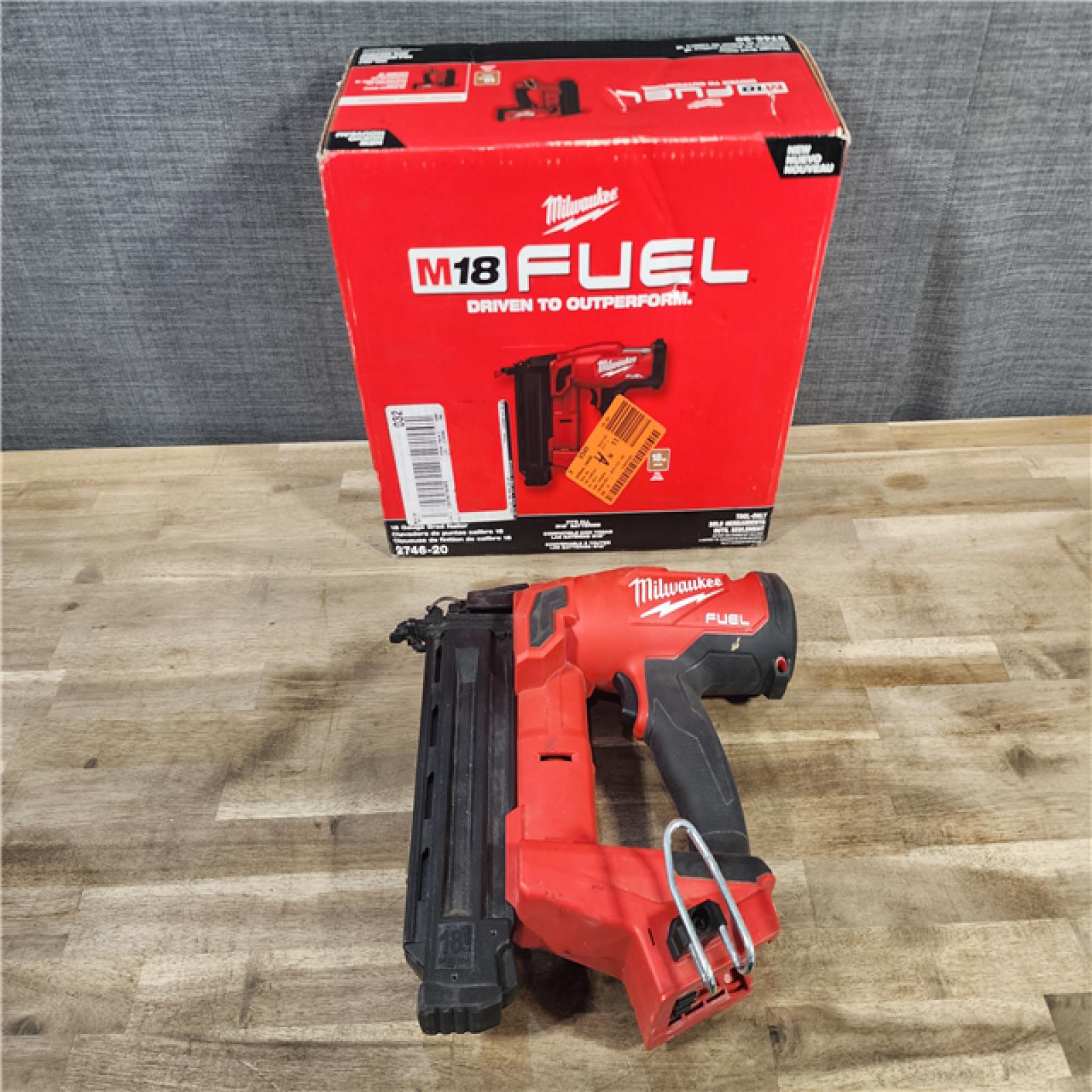 HOUSTON LOCATION - AS-IS Milwaukee M18 Fuel 18V Brushless 18-Gauge Brad Nailer 2746-20 (Bare Tool)