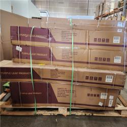 Phoenix NEW PURPLE LEAF 12ft. x 20ft. Sunroom Hardtop Gazebo Solarium Galvanized Steel Double Roof Aluminum PC Mesh Screen House Backyard