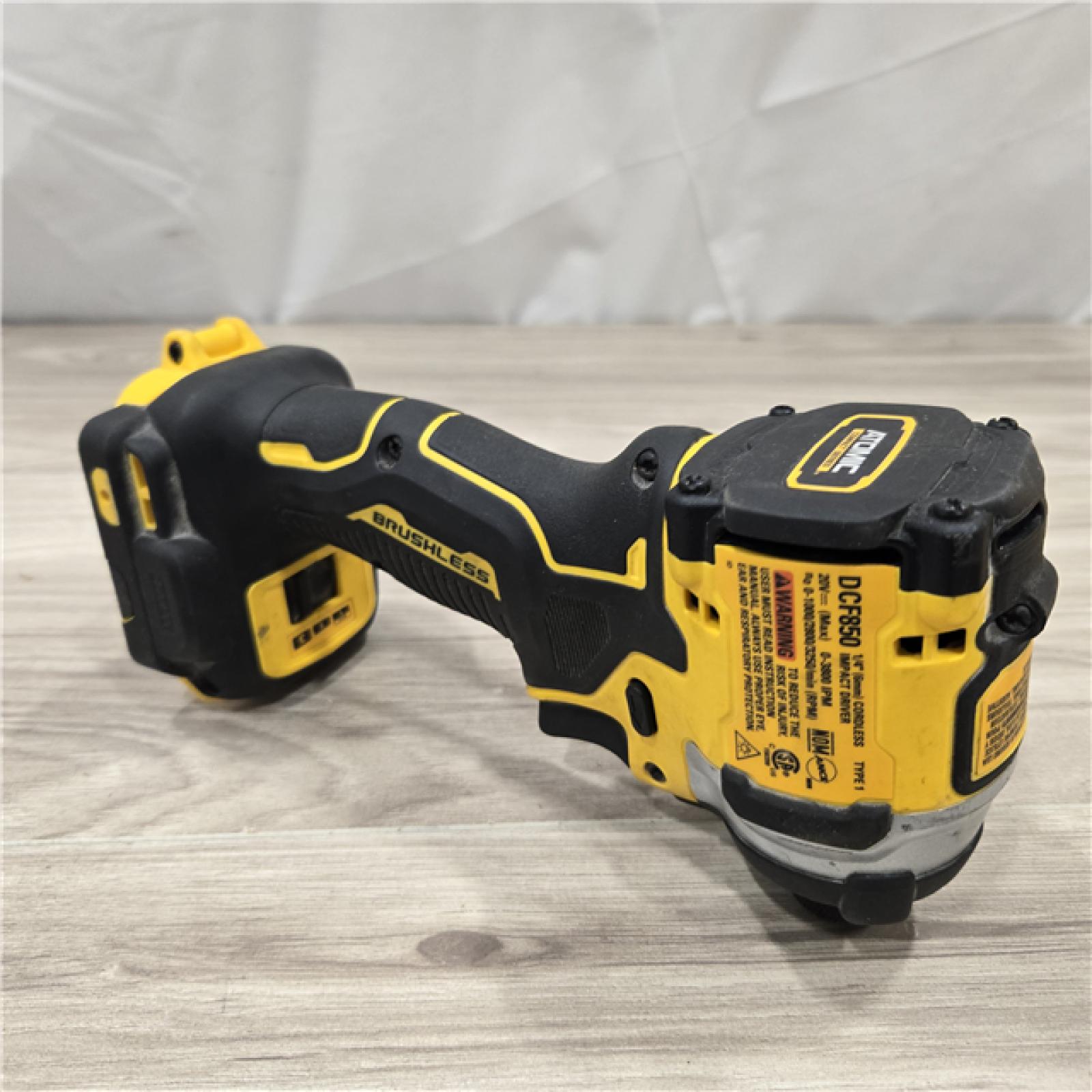 AS-IS DEWALT 20V MAX* XR Cordless 1/4 Quiet Hydraulic Impact Driver (Tool-Only)