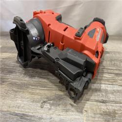AS-IS Milwaukee FUEL 18-Volt Lithium-Ion Brushless Cordless Coil Roofing Nailer (Tool Only)