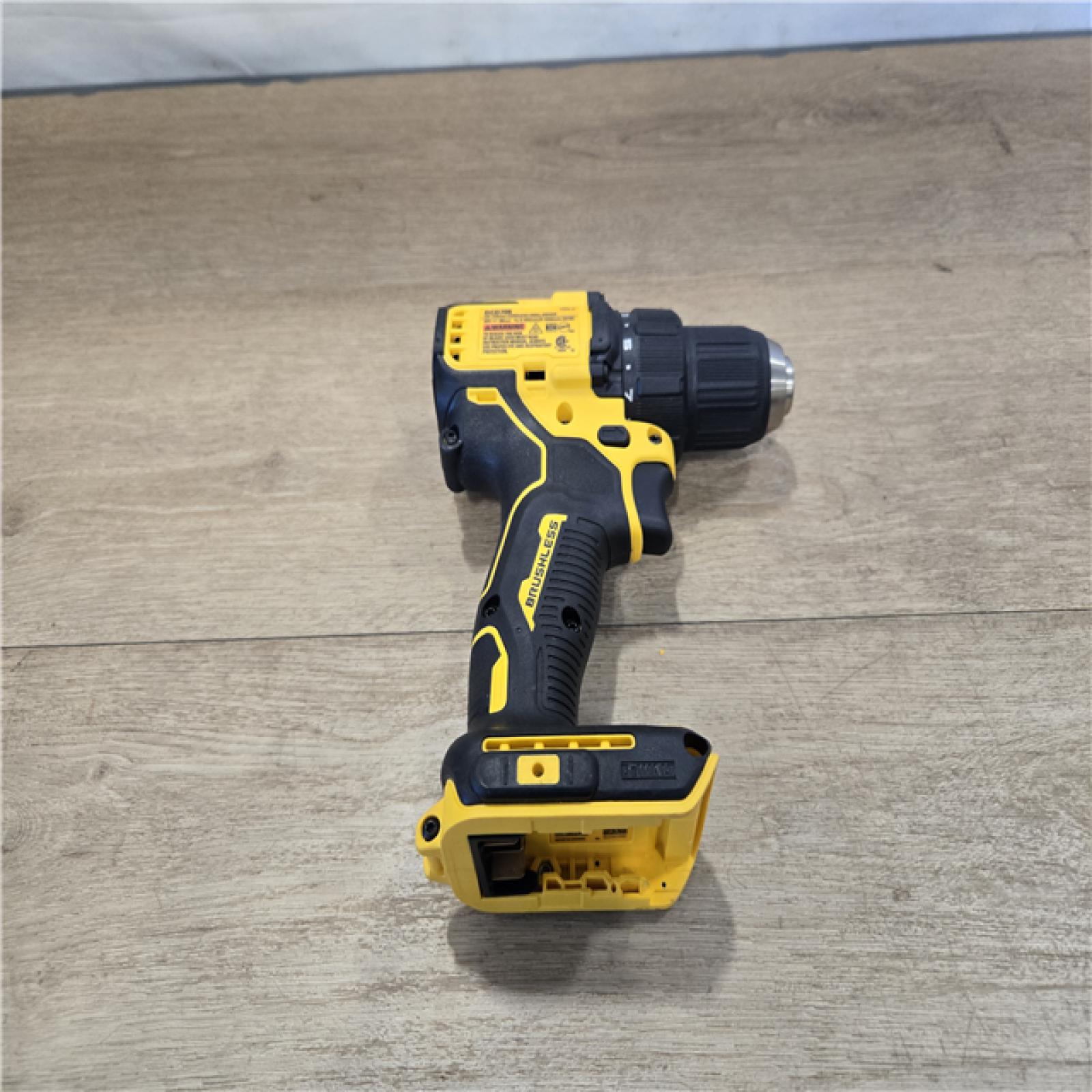 AS-IS DEWALT-DCD708B 20V MAX* Atomic Compact 1/2in Drill/Driver (Tool Only)