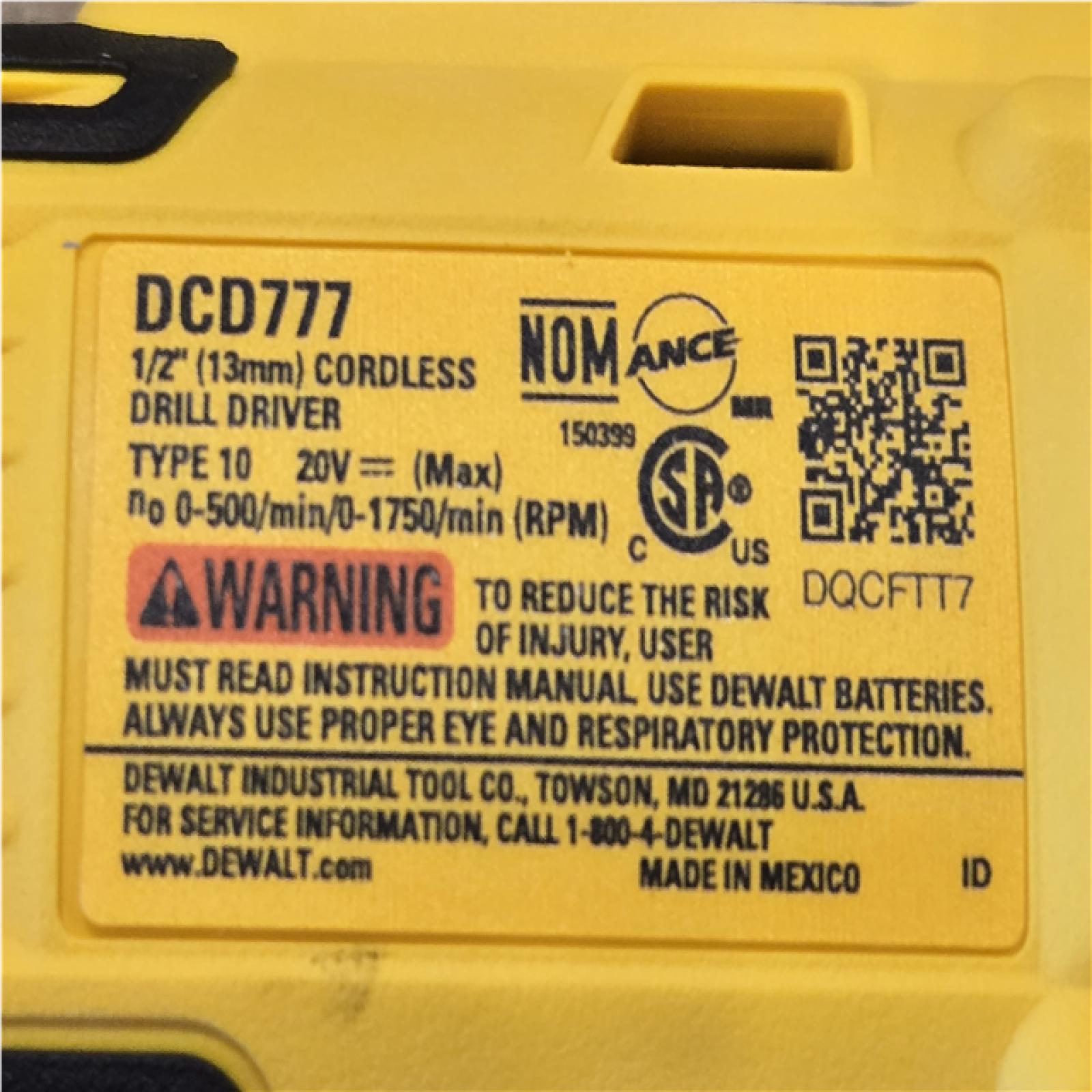 AS-IS DEWALT 20-Volt Max Lithium-Ion (10-Tool) Cordless Combo Kit
