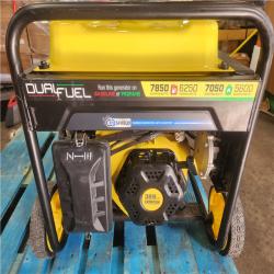 Phoenix NEW Champion Power Equipment 7850/6250-Watt Recoil Start Gasoline and Propane Powered Dual Fuel Portable Generator with CO Shield