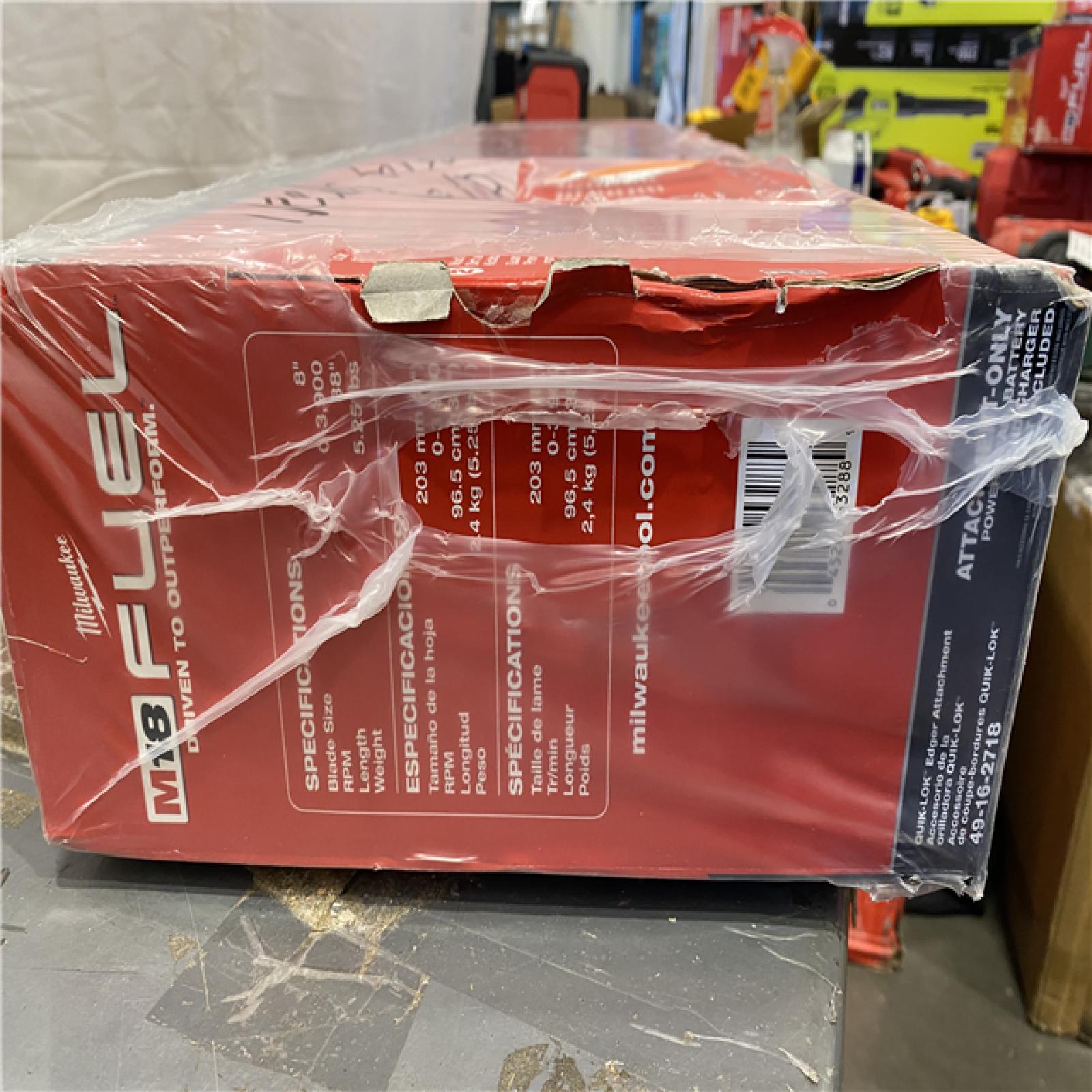 NEW M18 FUEL 8 in. Edger Attachment for  QUIK-LOK Attachment System