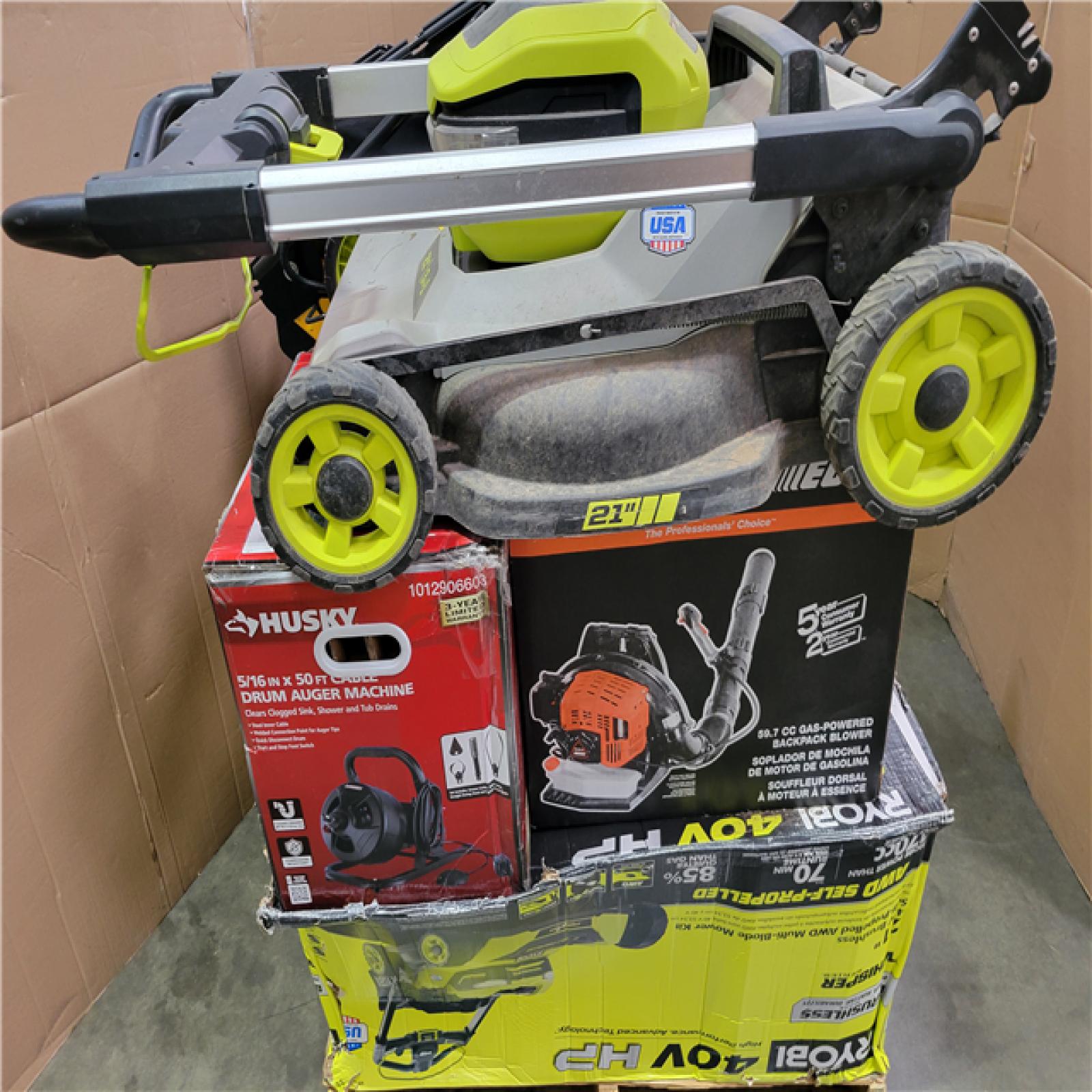 CALIFORNIA AS-IS OUTDOOR POWER EQUIPMENT