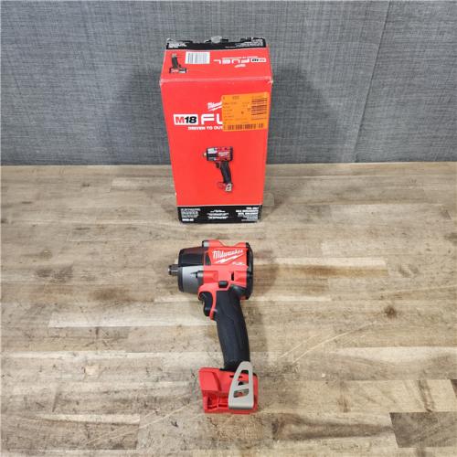 HOUSTON LOCATION - AS-IS (APPEARS LIKE NEW) Milwaukee 2962-20  M18 18V Fuel 1/2 Mid-Torque Impact Wrench Cordless Lithium-Ion Brushless (Tool-Only)