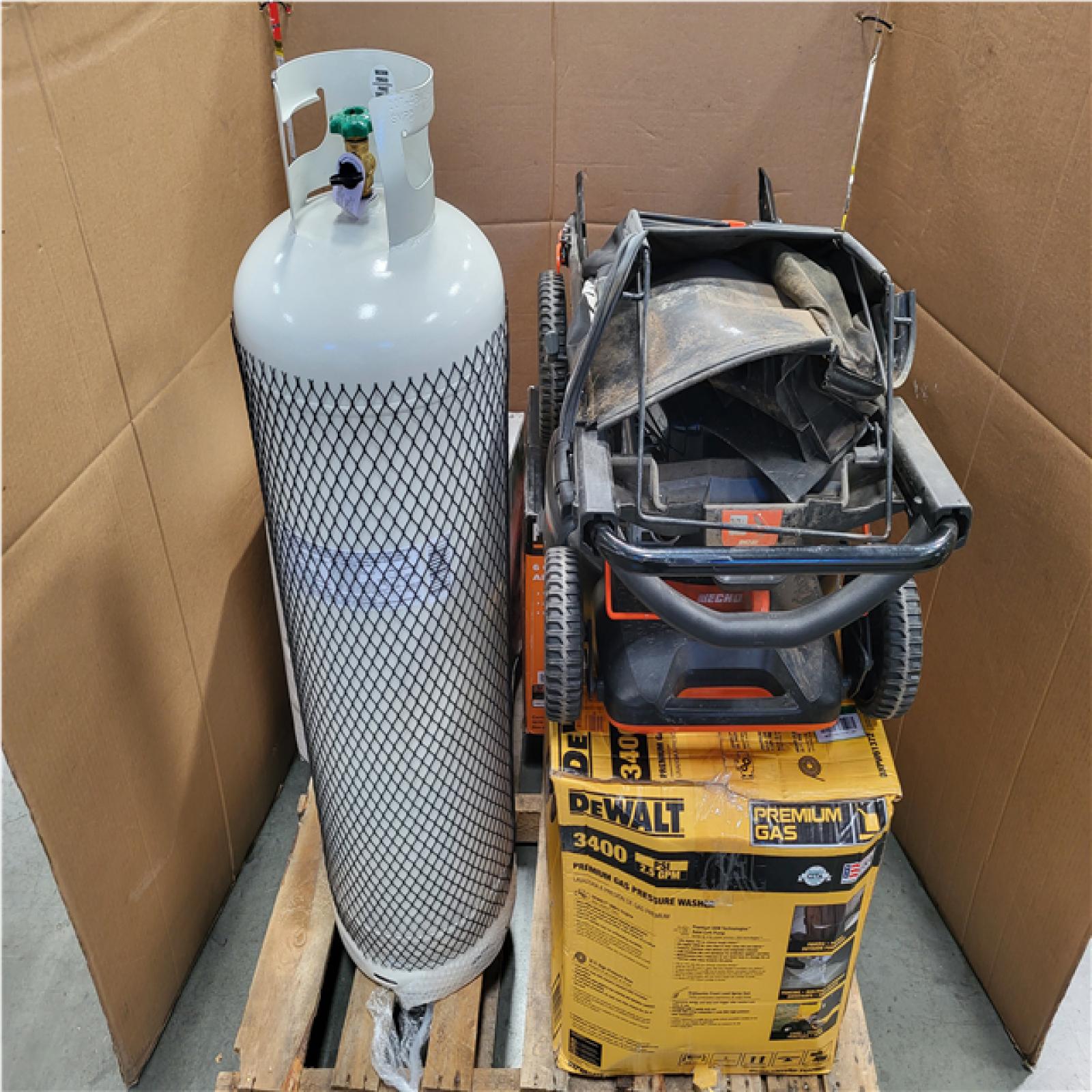 CALIFORNIA AS-IS OUTDOOR POWER EQUIPMENT