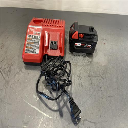 AS-IS - Milwaukee M18 18-Volt Lithium-Ion XC Battery Starter Kit