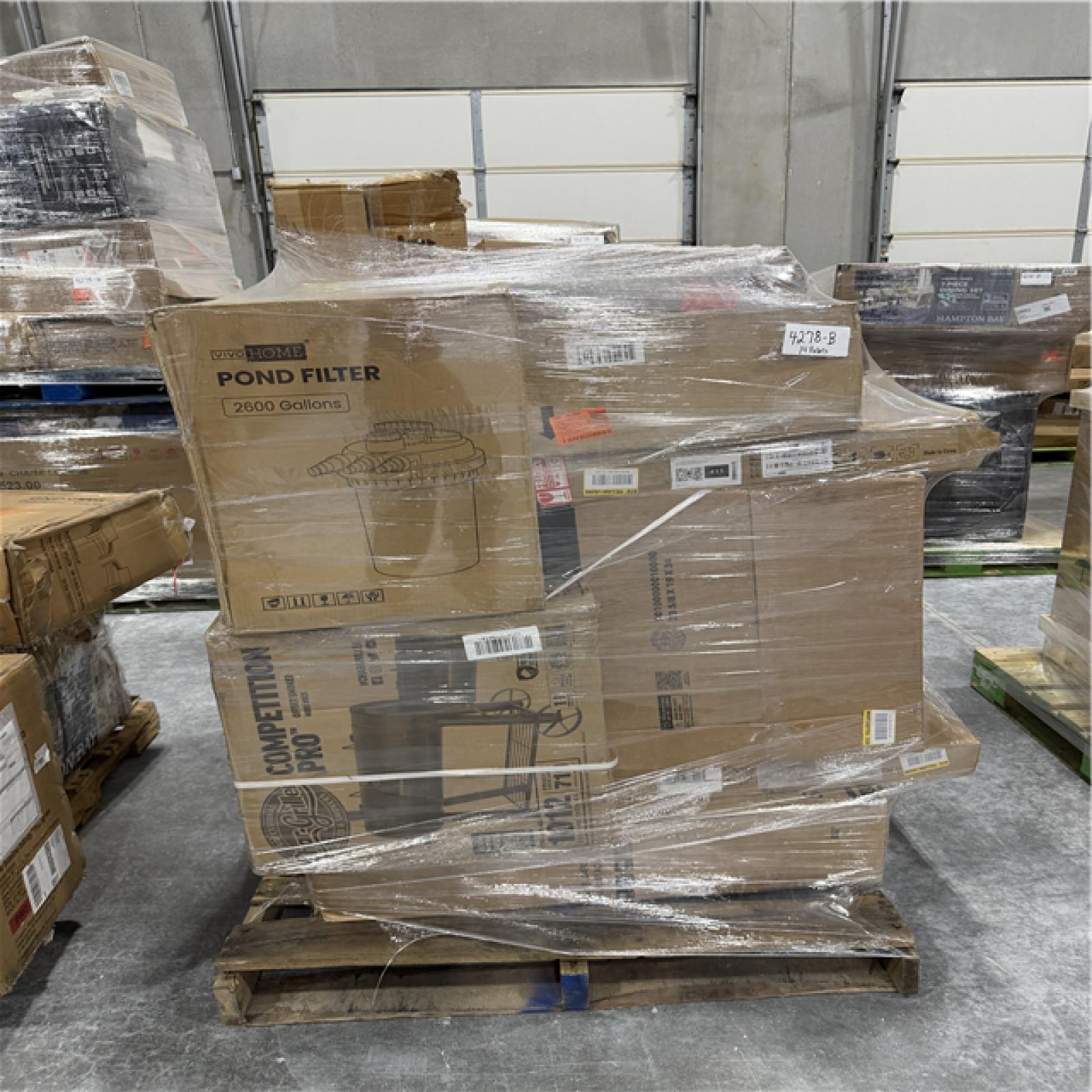 Atlanta Location AS-IS Outdoor Furniture and More (14 Pallets) 4278-B