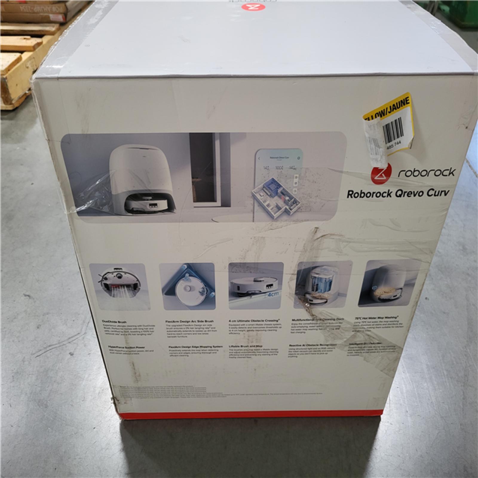CALIFORNIA AS-IS LIKE NEW ROBOROCK QREVO CURV