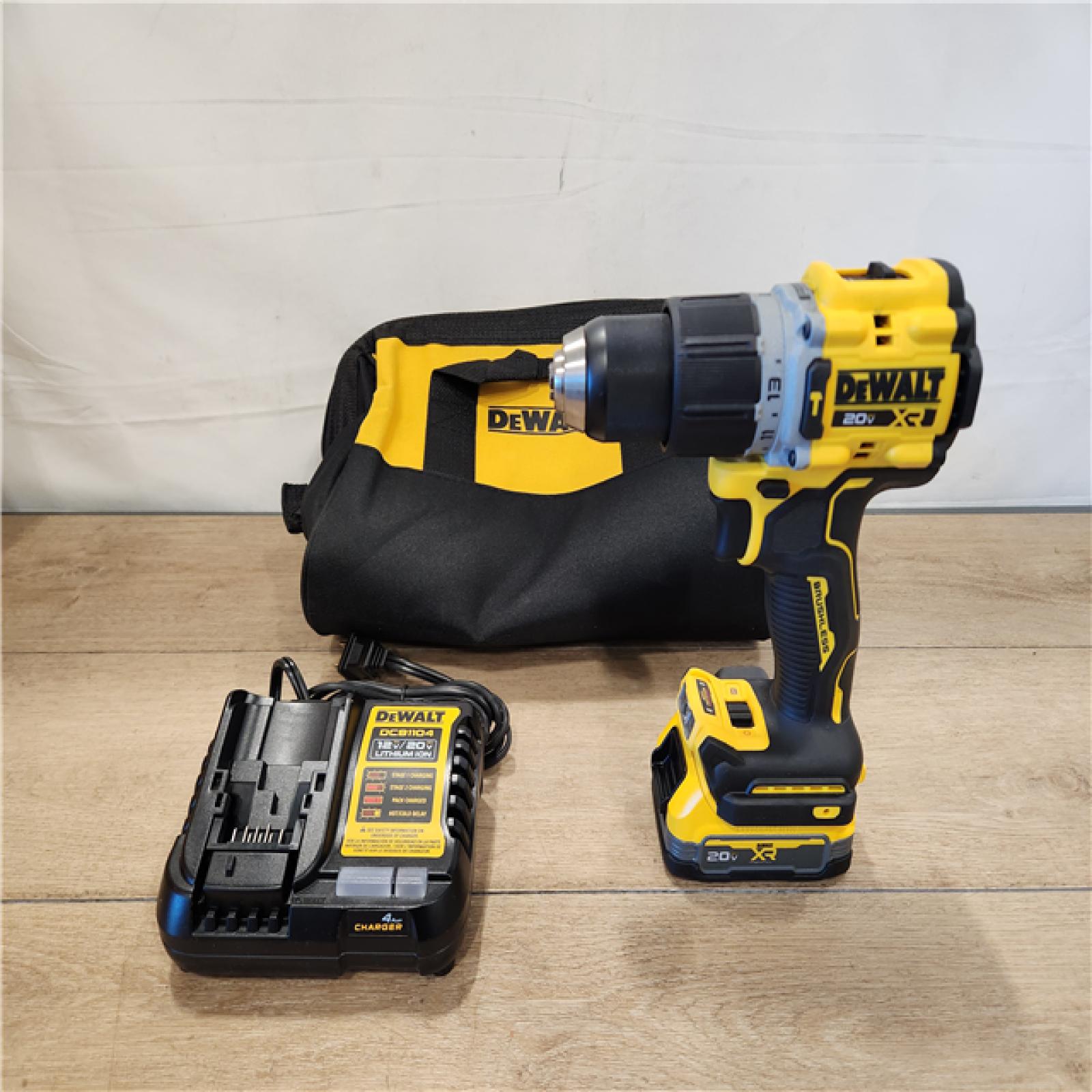 AS-IS- DEWALT 20V XR Lithium-Ion Cordless 2-Tool Combo Kit