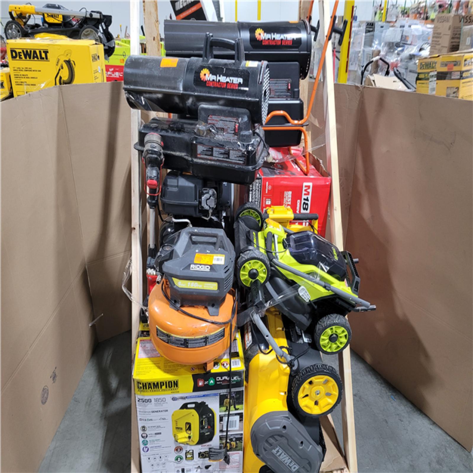 CALIFORNIA AS-IS OUTDOOR POWER EQUIPMENT