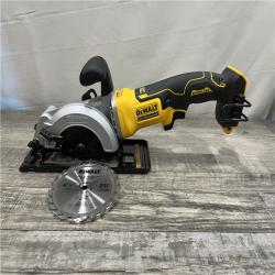 AS-IS DEWALT ATOMIC 20V MAX Cordless Brushless 4-1/2 in. Circular Saw (Tool Only)