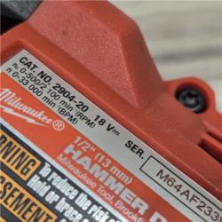 AS-IS Milwaukee 2904-20 12V 1/2  Hammer Drill/ Driver