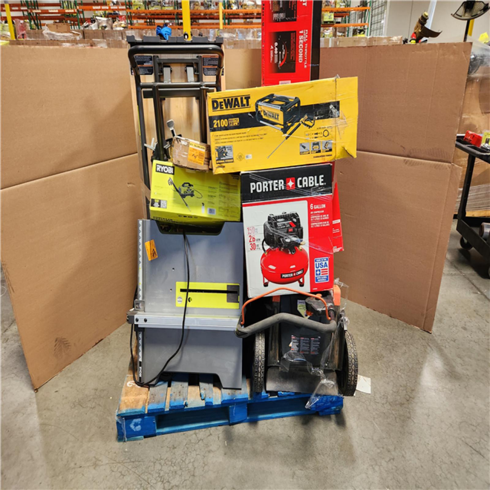 CALIFORNIA AS -IS  TOOL PALLET