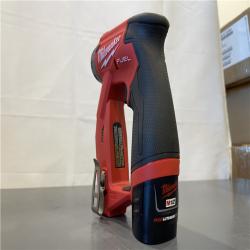 AS-IS - Milwaukee M12 FUEL Lithium-Ion 3/8 in. Cordless Installation Drill Driver Kit (2 Ah)
