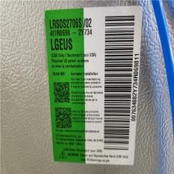 Phoenix LG 27 cu. ft. Side-By-Side Refrigerator with Instaview Glass  Craft Ice  and Recessed Handles in PrintProof Stainless Steel