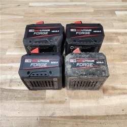 HOUSTON LOCATION - AS-IS MILWAUKEE FORGE BATTERY PACK QTY - 4