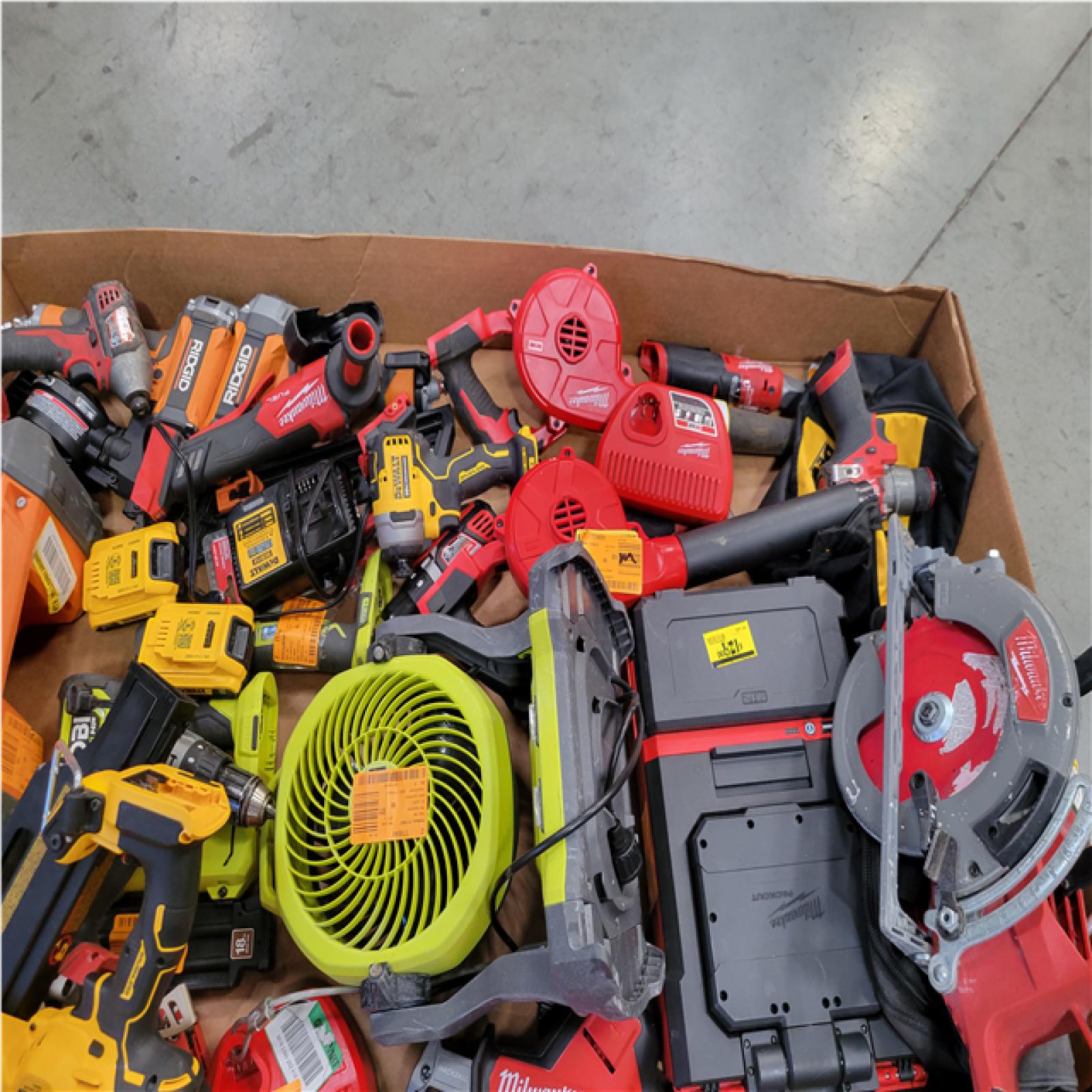 CALIFORNIA AS-IS TOOL PALLET