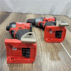 MILWAUKEE M18 FUEL 18V Lithium-Ion Brushless Cordless Hammer Drill and Impact Driver Combo Kit (2-Tool)