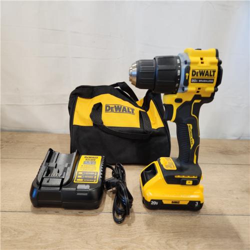 AS-IS- DEWALT ATOMIC 20V Cordless 1/2 in. Compact Hammer Drill Kit