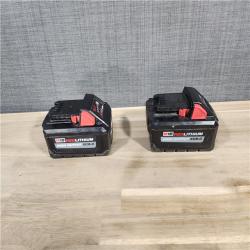 HOUSTON LOCATION - AS-IS Milwaukee M18 FUEL 17 Dual Battery String Trimmer W/ (2) XC8.0 BATTERY