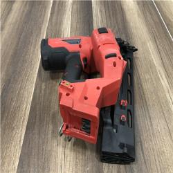AS-IS  Milwaukee FUEL 18-Volt Lithium-Ion Brushless Cordless Gen II 16-Gauge Angled Finish Nailer (Tool-Only)