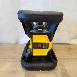 AS-IS- 20-Volt MAX Lithium-Ion 150 ft. Red Self-Leveling Rotary Laser Level with Detector  Battery 2Ah  Charger  & TSTAK Case