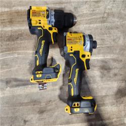 HOUSTON LOCATION - AS-IS DeWalt 20V XR Lithium-Ion Cordless 2-Tool Combo Kit with 4.0 Ah and 1.7 Ah Batteries and Charger