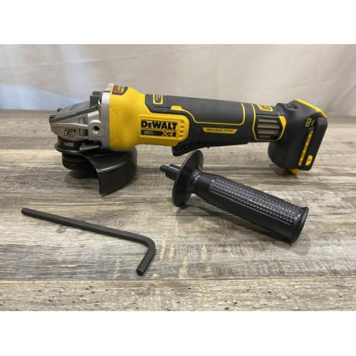 AS-IS DEWALT 20V XR Cordless 4-1/2. in. to 5 in. Variable Speed Angle Grinder (Tool Only)