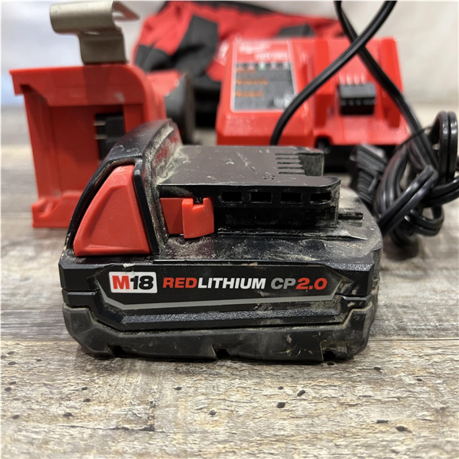 AS-IS Milwaukee 18-Volt Lithium-Ion Compact Brushless Cordless 1/4 in. Impact Driver Kit