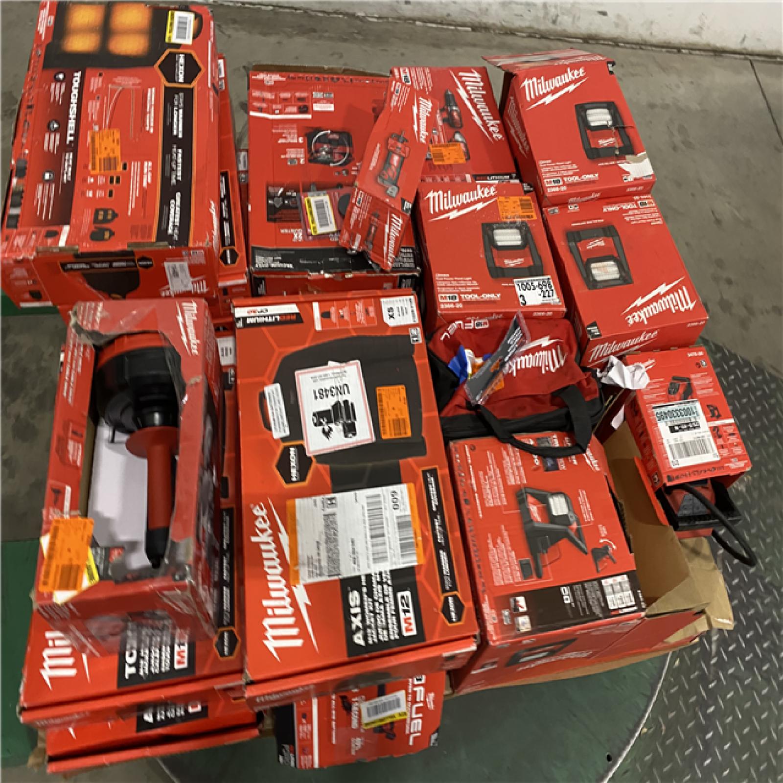 Dallas Location - As-Is MILWAUKEE Tool Pallet