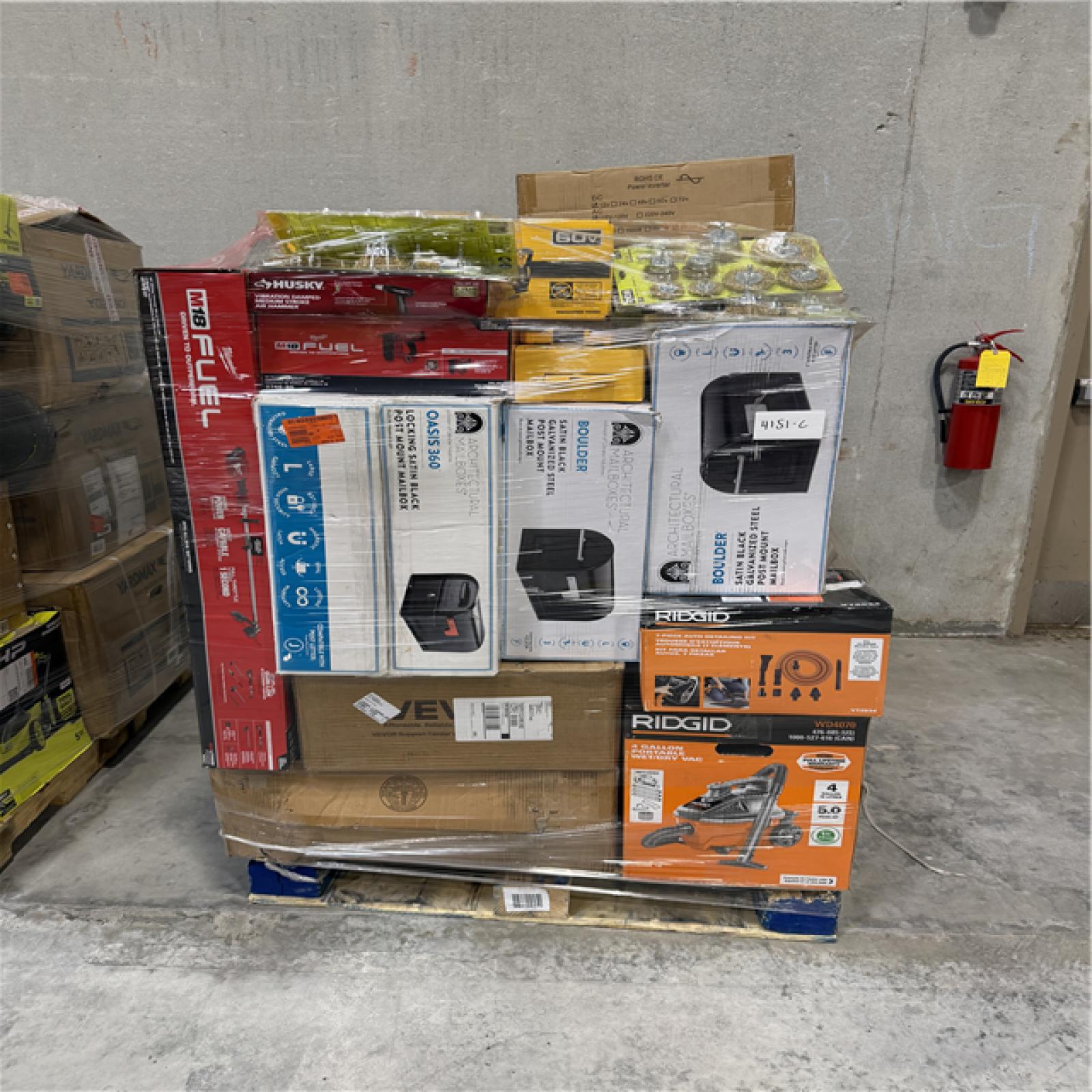 Atlanta Location AS-IS Tools Partial Truckload (6 Pallets) 4151-C