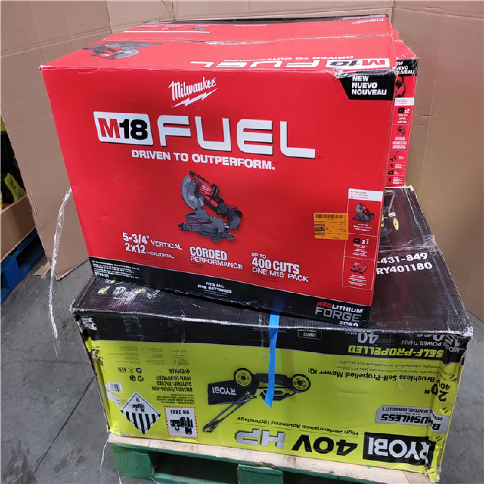 CALIFORNIA AS-IS TOOL PALLET