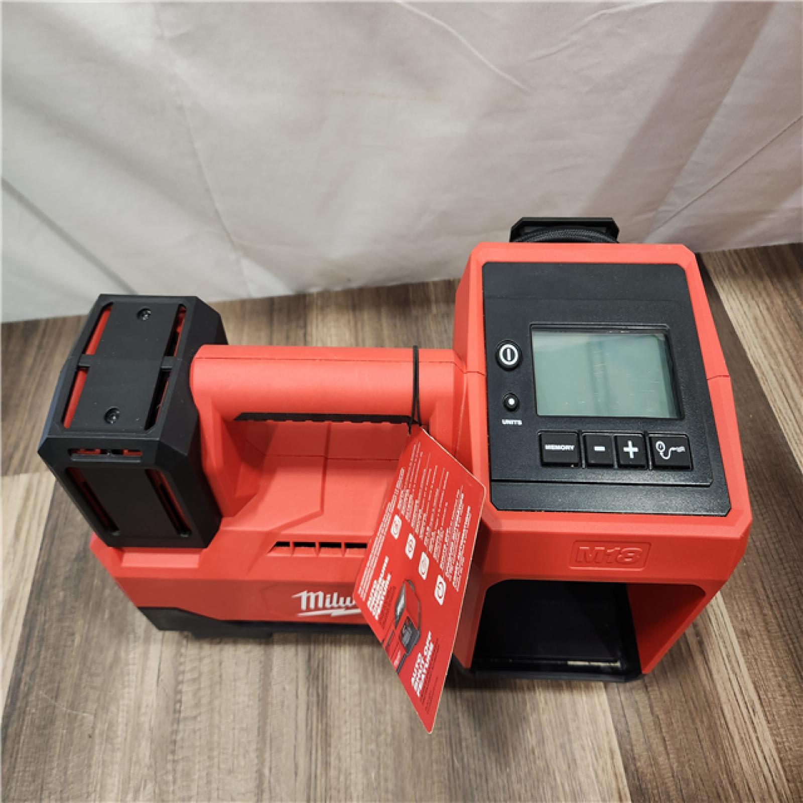 AS-IS- Milwaukee M18 18 V 150 PSI Tire Inflator (Tool Only)