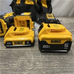 AS-IS DEWALT ATOMIC 20V MAX Lithium-Ion Cordless 2-Tool Combo Kit