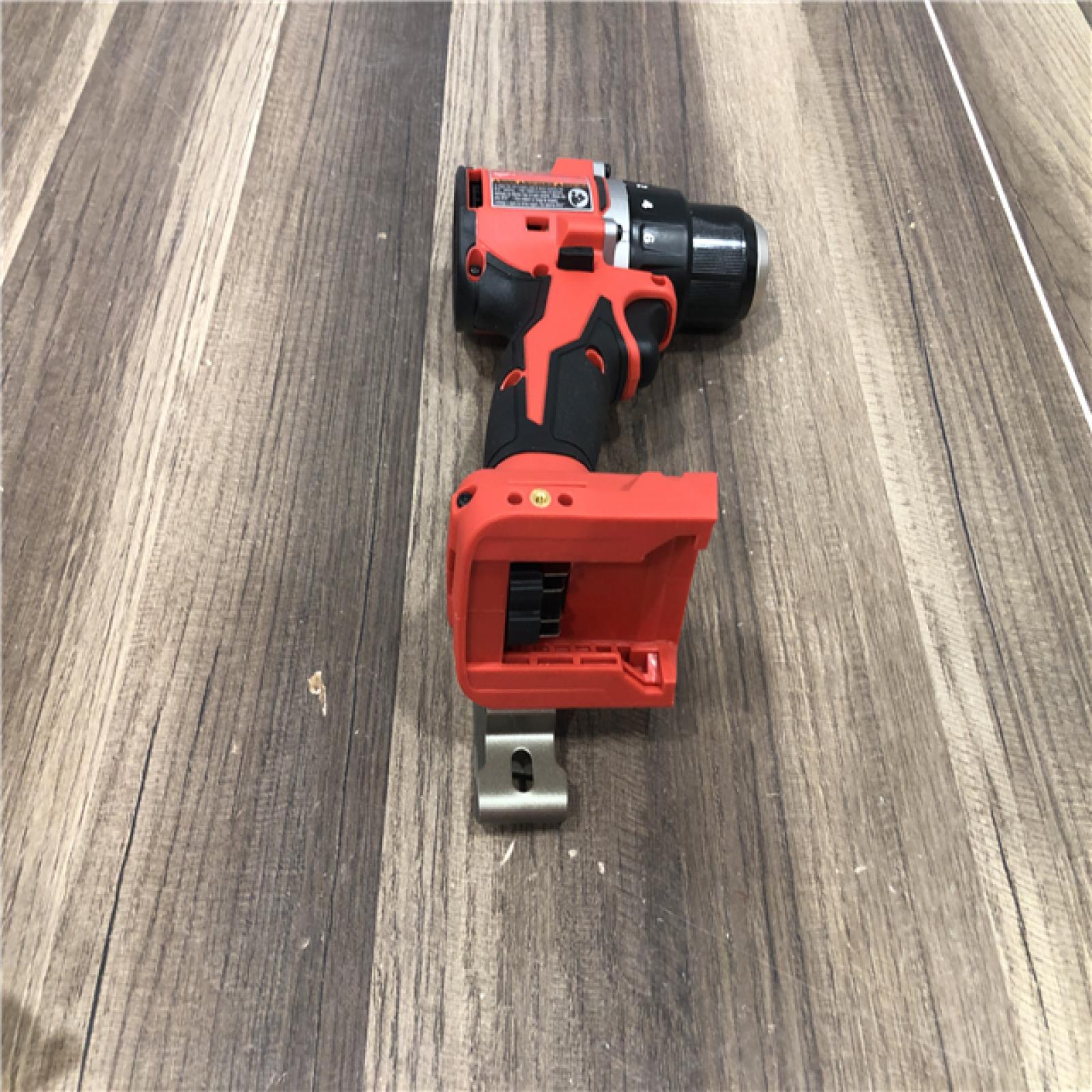 AS-IS Milwaukee 18V Lithium-Ion Brushless Cordless 1/2 in. Compact Drill/Driver (Tool-Only)