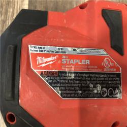 AS-IS Milwaukee M12 12-Volt Lithium-Ion Cordless Cable Stapler (Tool-Only)