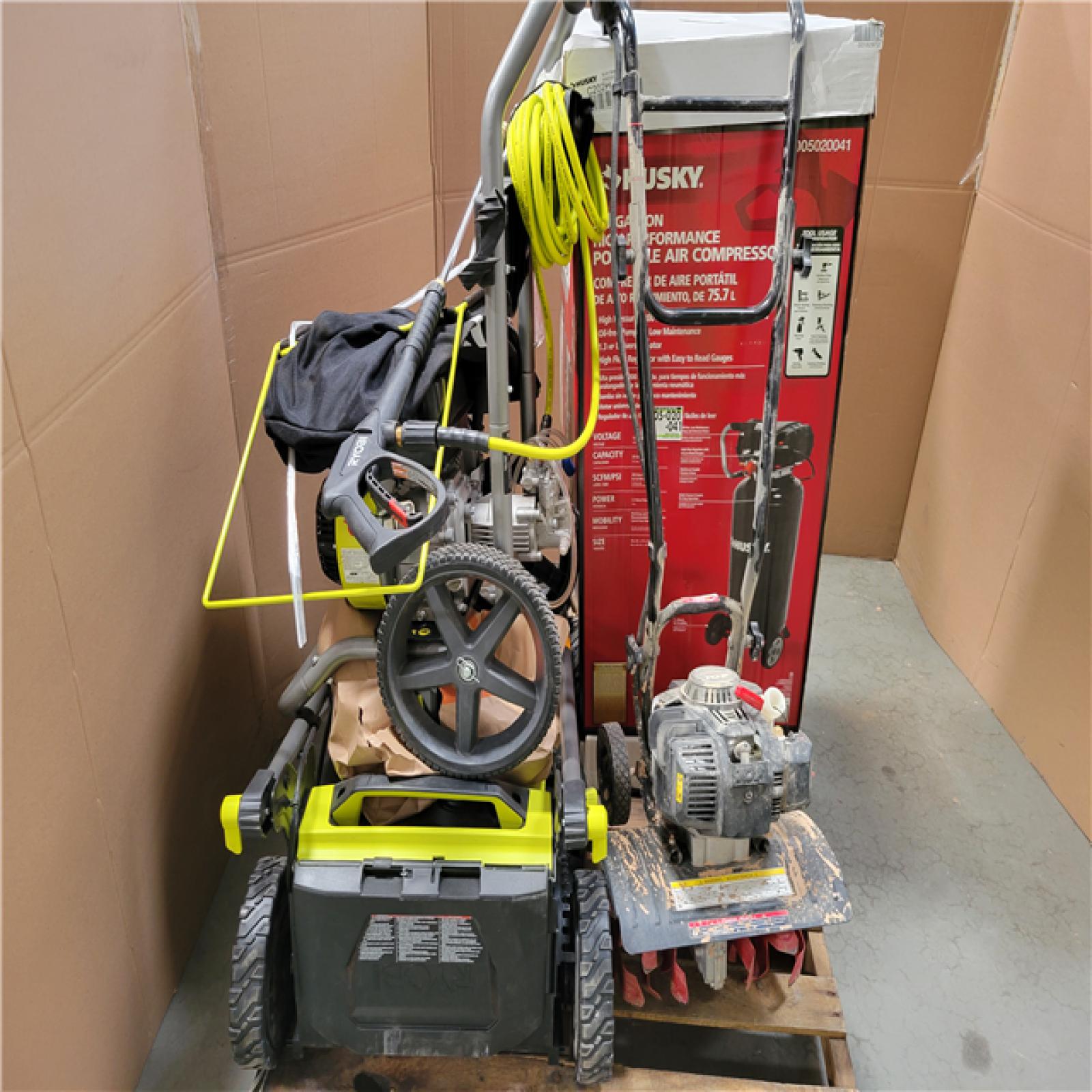 CALIFORNIA AS-IS OUTDOOR POWER EQUIPMENT