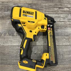 AS-IS DEWALT 20V MAX XR Lithium-Ion Cordless 18-Gauge Narrow Crown Stapler Kit