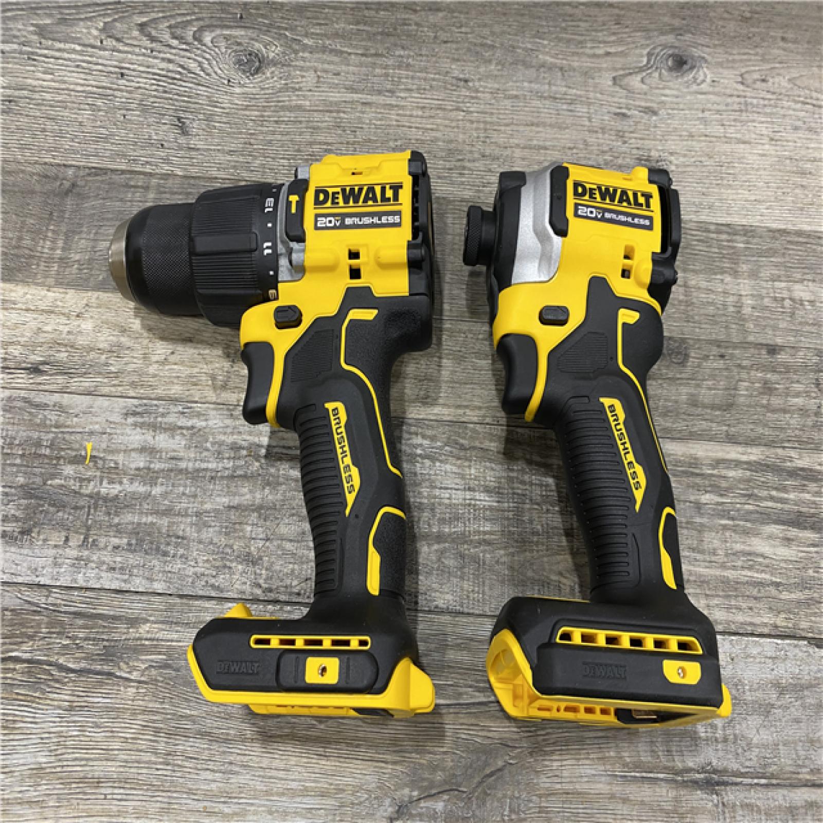 AS-IS DEWALT ATOMIC 20V MAX Lithium-Ion Cordless 2-Tool Combo Kit