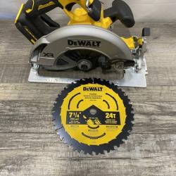 AS-IS DEWALT 20-Volt MAX 7-1/4 in. Cordless Circular Saw (Tool Only)
