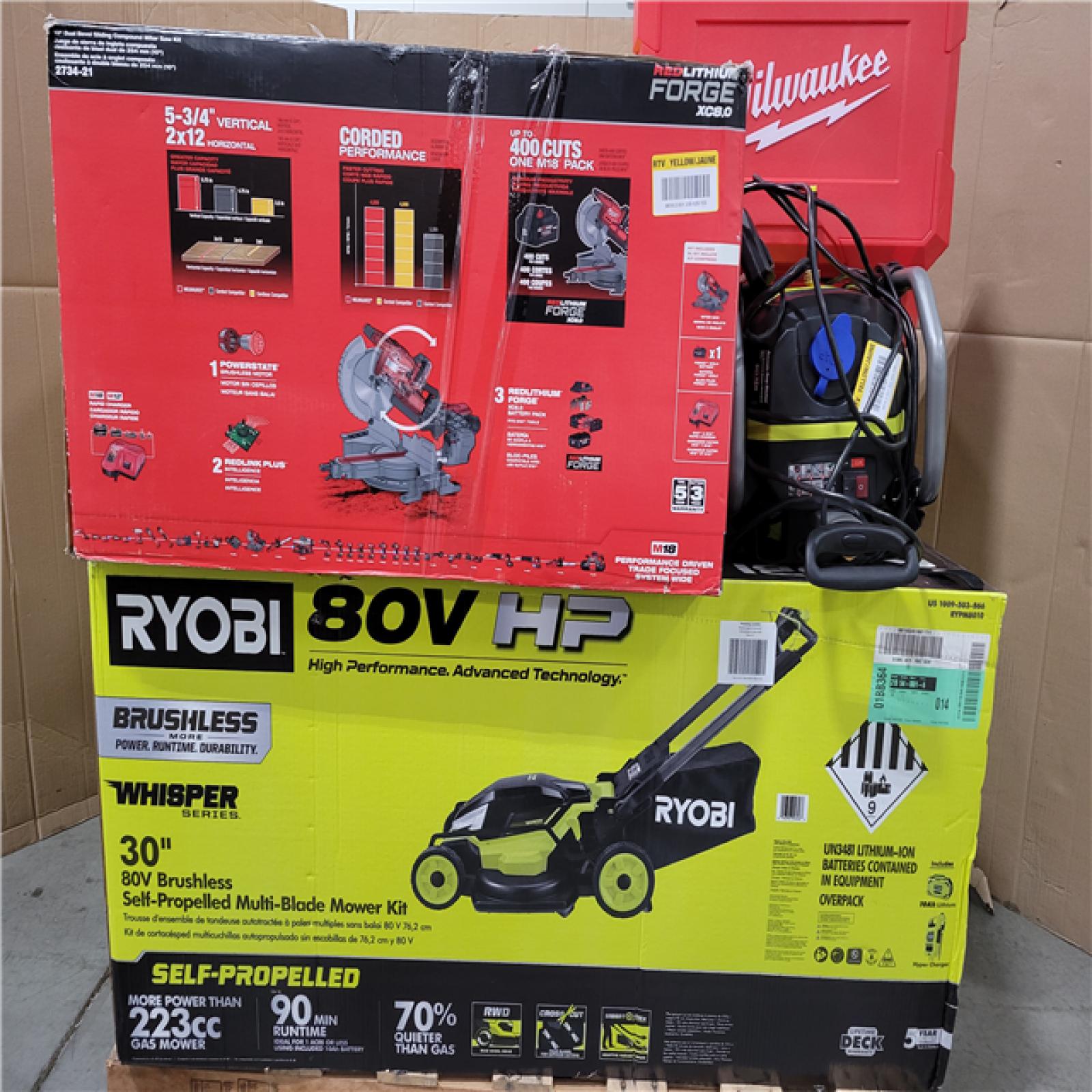 CALIFORNIA AS-IS TOOL PALLET