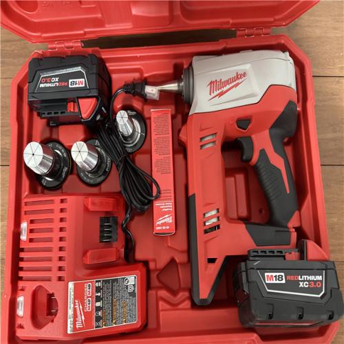 California NEW Milwaukee M18 Cordless Propex Expansion Tool Kit, includes (2) Batteries, Charger & Hard Case