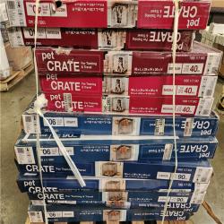 Phoenix AS-IS Pet Crate for Training and Travel Pallet (12 Cages)