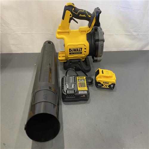 AS-IS - DeWalt Brushless Cordless Battery Powered Handheld Leaf Blower KIT
