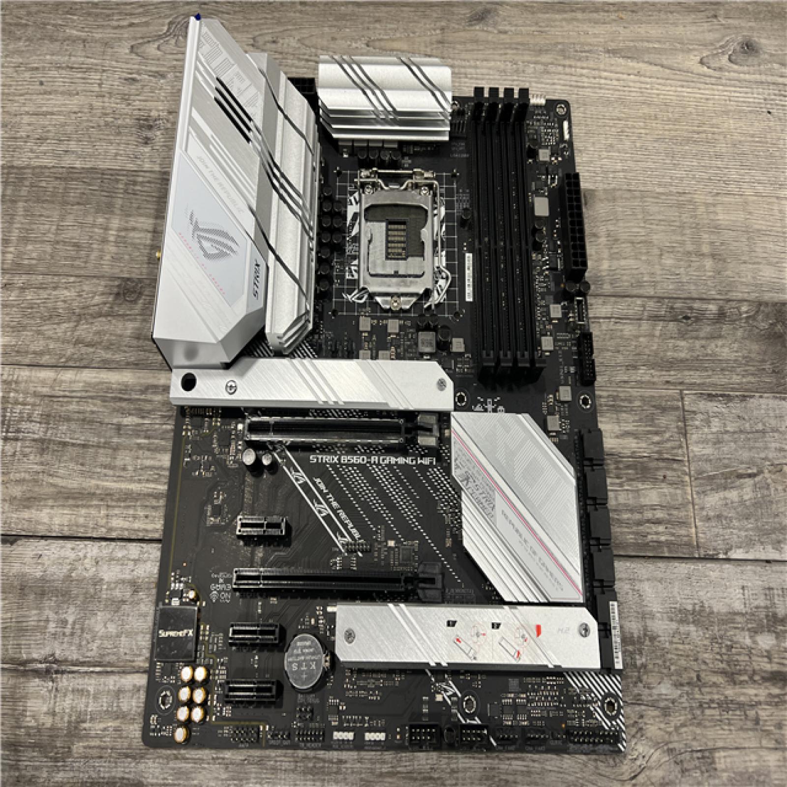 AS-IS ASUS ROG STRIX B560-A GAMING WIFI LGA 1200 (Intel 11th/10th Gen) ATX motherboard