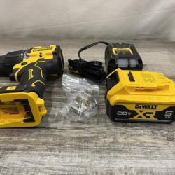 AS-IS DEWALT ATOMIC 20V Lithium-Ion Cordless 1/2 in. Hammer Drill Kit
